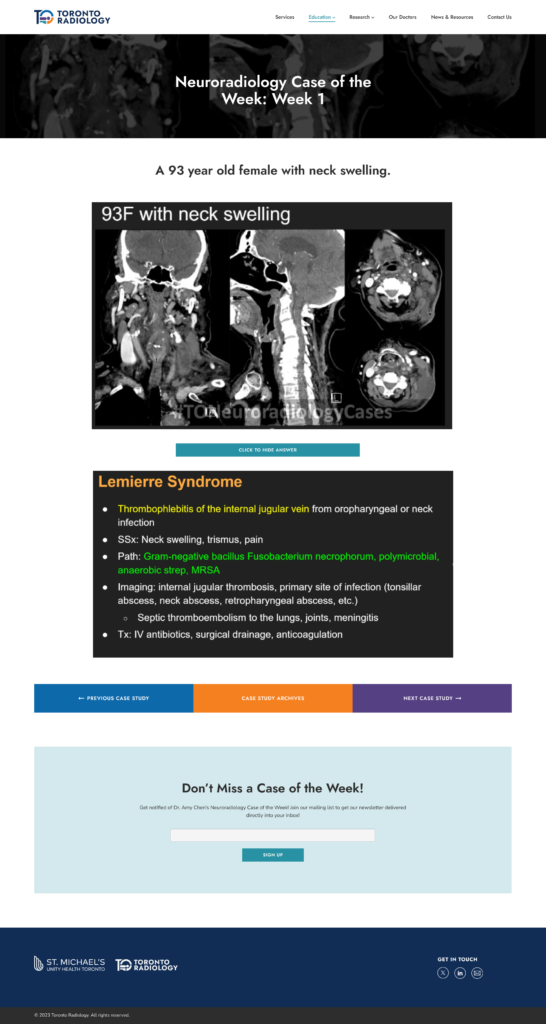 Case of the Week Feature Case of the Week Feature